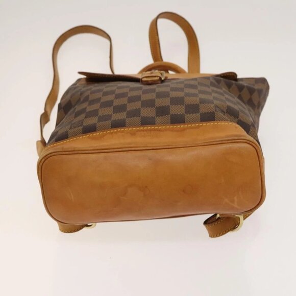 LOUIS VUITTON Damier Ebene Arlucan Backpack N99038 LV Auth BA3508 - Picture 7 of 16